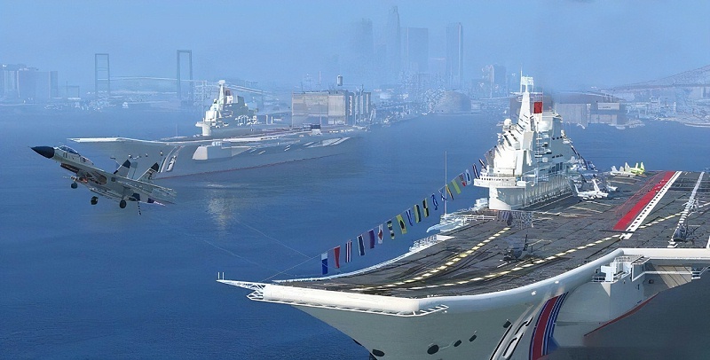 中國(guó)海軍航母基地，遼寧艦艦載機(jī)訓(xùn)練基地